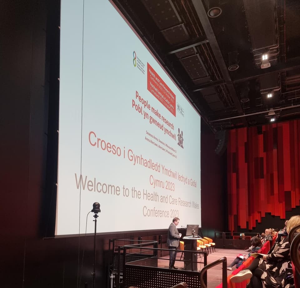 Health and Care Research Wales Conference poster image 2