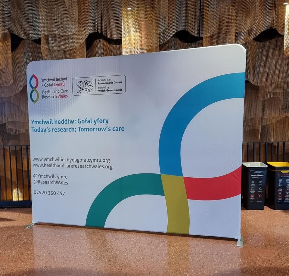 Health and Care Research Wales Conference poster image 3