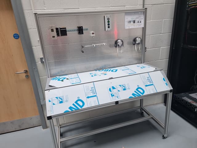 OT panel training station at NDEC