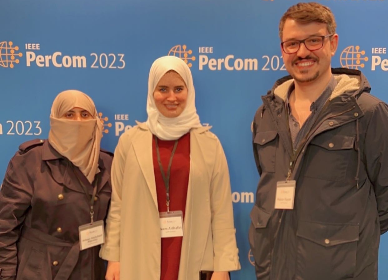 IEEE PerCom 2023 presentation photo 2