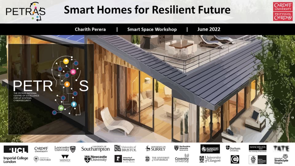 PETRAS smart space workshop